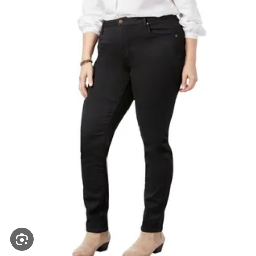 DENIM CO. WOMEN'S BLACK STRETCH JEGGINGS SIZE 10 NWT